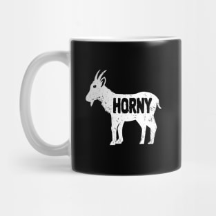 Horny Goat Funny adult humor mens Inappropriate Mug